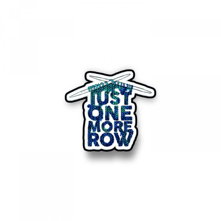 Insigne/Brose - Insigna personalizata cu brosa Just one more row