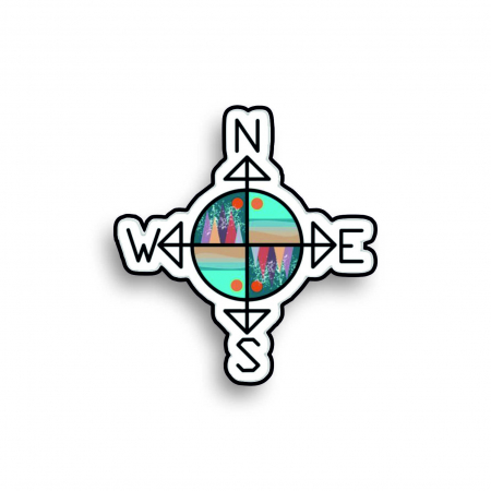 Insigne/Brose - Insigna personalizata cu brosa Compass