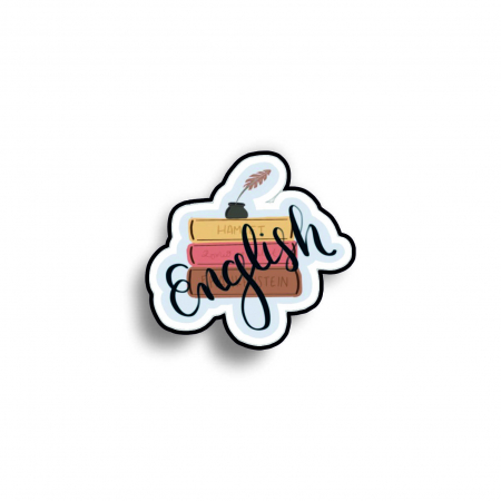 Insigne/Brose - Insigna personalizata cu brosa English