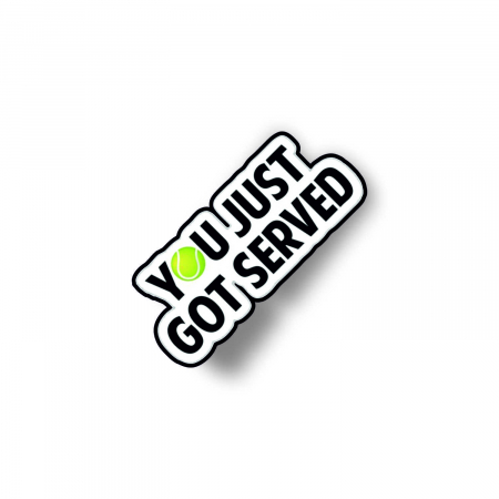 Insigne/Brose - Insigna personalizata cu brosa You just got served