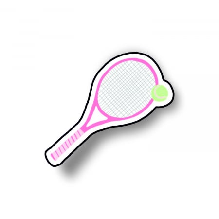 Insigne/Brose - Insigna personalizata cu brosa Racheta de tenis
