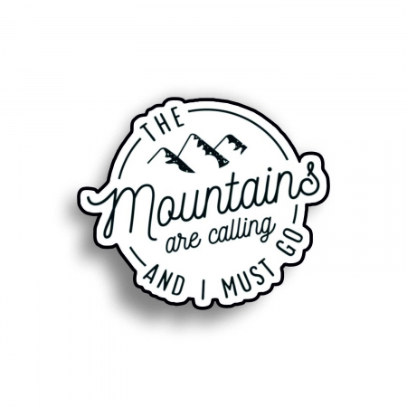 Insigne/Brose - Insigna personalizata cu brosa The mountains are calling
