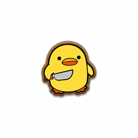 Insigne/Brose - Insigna personalizata cu brosa Duck