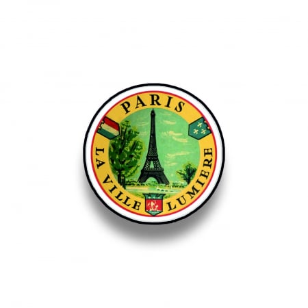 Insigne/Brose - Insigna personalizata cu brosa Paris