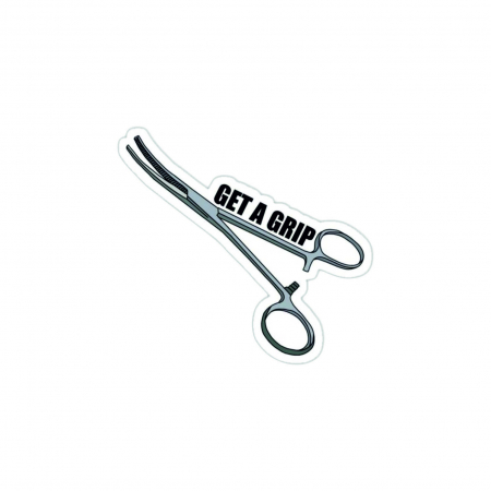 Insigne/Brose - Insigna personalizata cu brosa Get a grip