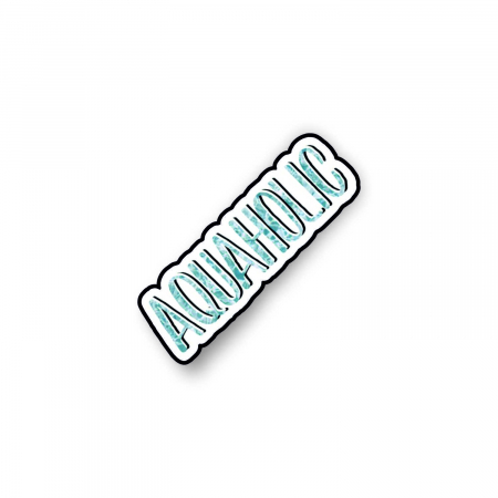 Insigne/Brose - Insigna personalizata cu brosa Aquaholic