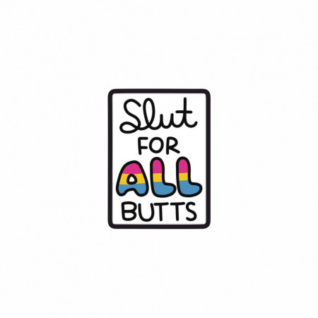 Insigne/Brose - Insigna personalizata cu brosa Slut