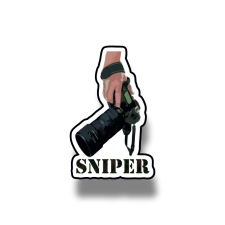 Insigne/Brose - Insigna personalizata cu brosa Sniper