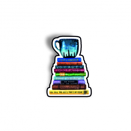 Insigne/Brose - Insigna personalizata cu brosa Tea books and fantasy