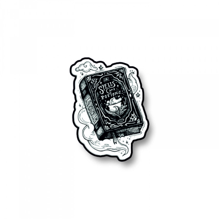 Insigne/Brose - Insigna personalizata cu brosa Spells and potions
