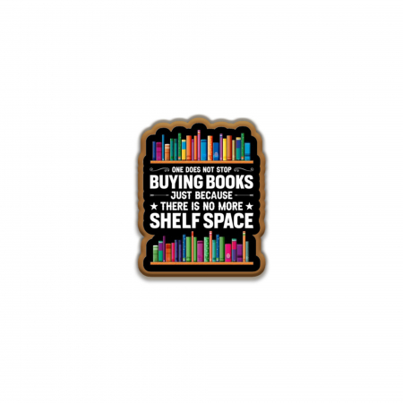 Insigne/Brose - Insigna personalizata cu brosa Shelf Space
