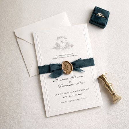 Invitatii nunta - Invitatie de nunta Night Blue