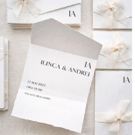 Articole nunta personalizata - Invitatie de nunta tip plic