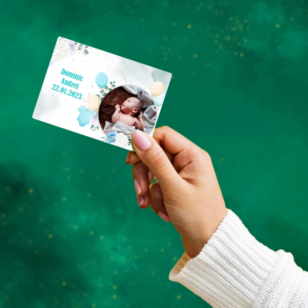 Magneti personalizati - Magnet personalizat cu poza si mesaj 10x7 cm