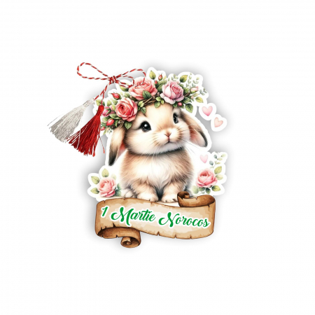 Martisoare - Martisor handmade model iepure