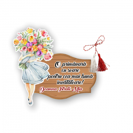 Martisor handmade model Flowers