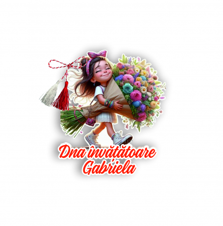 Martisoare - Martisor handmade model Buchet fetita