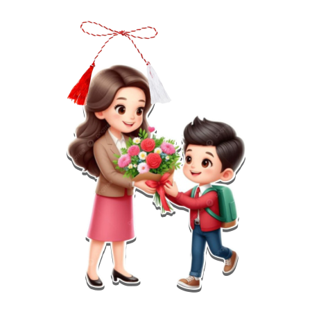 Martisoare - Martisor personalizat invatatoare