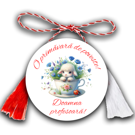 Martisoare - Martisor personalizat pentru profesoara