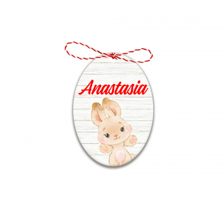 Martisoare - Martisor handmade cu nume iepuras