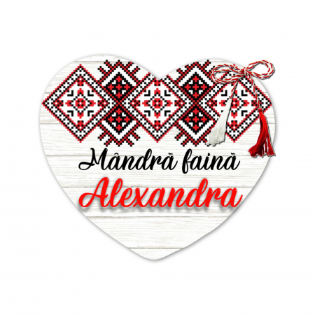 Martisoare - Martisor handmade cu nume traditional