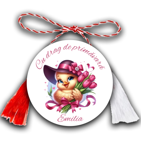 Martisoare - Martisor personalizat cu nume rata