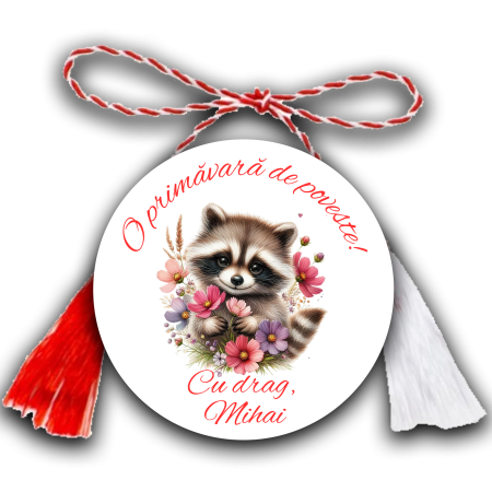 Martisoare - Martisor personalizat cu nume raton