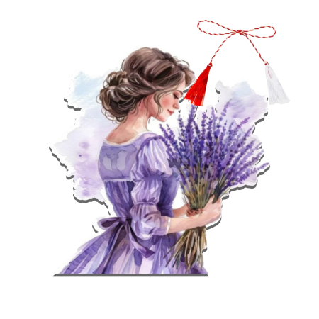 Martisoare - Martisor personalizat lavanda