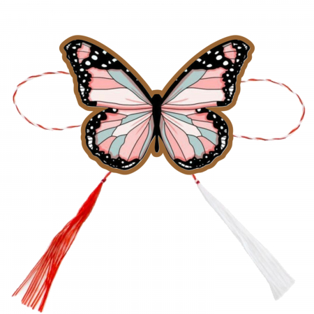 Martisoare - Martisor handmade fluturas