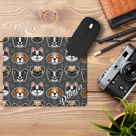 Mousepad-uri - Mousepad personalizat cu nume Dogs