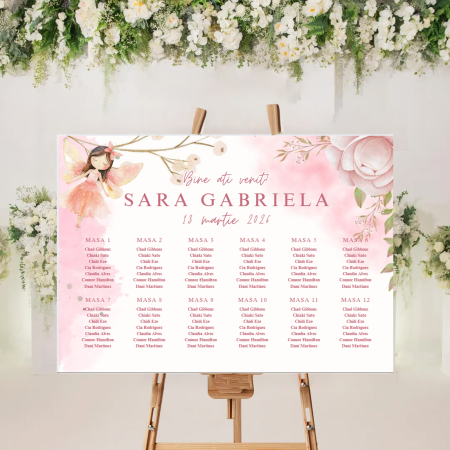 Opis de botez - Opis botez personalizat Enchanted Castle