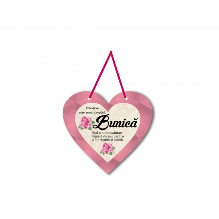 Magneti personalizati - Magnet personalizat cu mesaj pentru bunica
