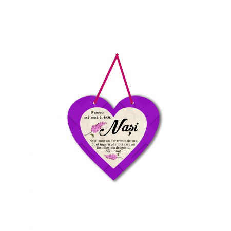 Magneti personalizati - Magnet personalizat cu mesaj pentru nasi