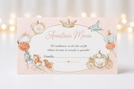 Plicuri de bani pentru botez - Plic bani botez personalizat Wonderland