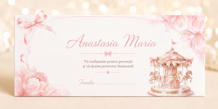 Plicuri de bani pentru botez - Plic bani botez personalizat Little Princess