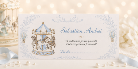 Plicuri de bani pentru botez - Plic bani botez personalizat Sweet Beginnings