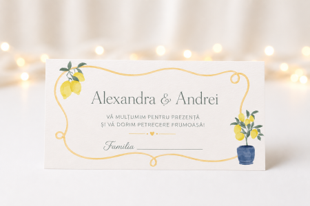 Plicuri bani nunta - Plic bani nunta personalizat Amalfi