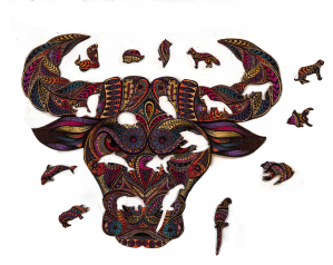 Puzzle personalizat taur 196 piese [1]