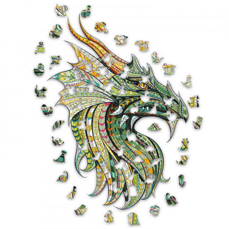 Puzzle - Puzzle personalizat dragon 306 piese