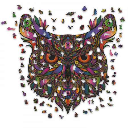 Puzzle - Puzzle personalizat bufnita 813 piese