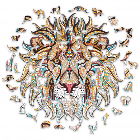 Puzzle personalizat leu 340 piese