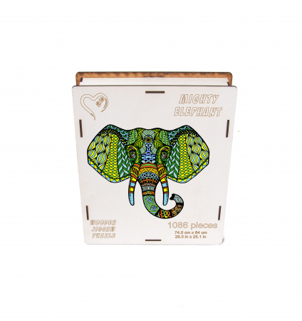 Puzzle personalizat elefant 1086 piese [1]