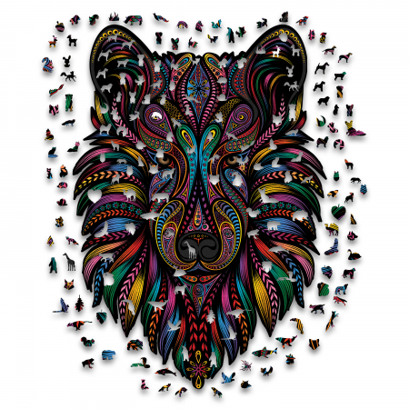 Puzzle - Puzzle personalizat lup 1064 piese