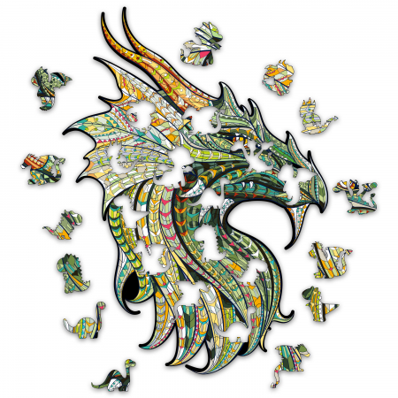Puzzle personalizat dragon 101 piese