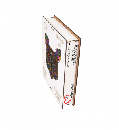 Puzzle personalizat bufnita 187 piese [2]