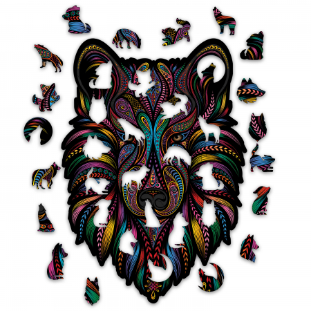 Puzzle personalizat lup 103 piese