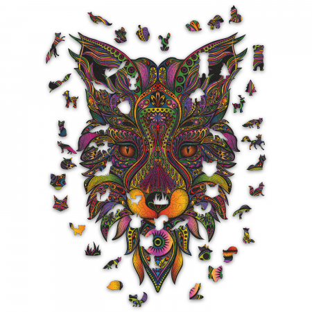 Puzzle - Puzzle personalizat vulpe 305 piese