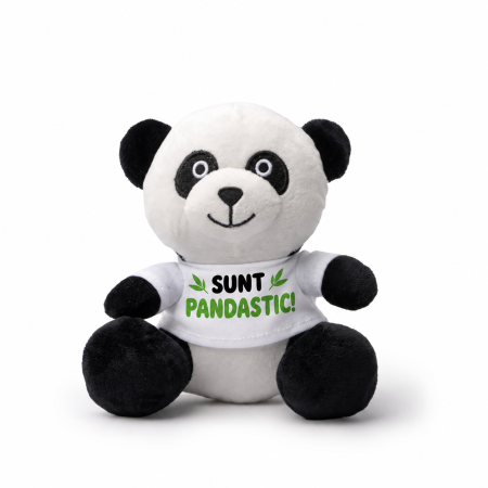 Textile Personalizate - Animalut de plus personalizat cu mesaj si fotografie