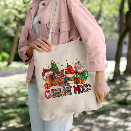 Textile Personalizate - Tote Bag personalizat Current mood Christmas 42x38 cm
