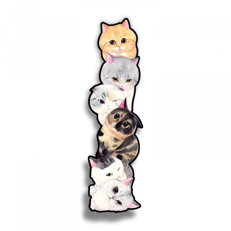 Semn de carte - Semne de carte Cat tower plastic, 15 cm